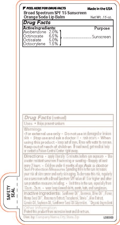 C10822 Spf 15 Bs Orange Soda (C10822 Spf 15 Bs Orange Soda)